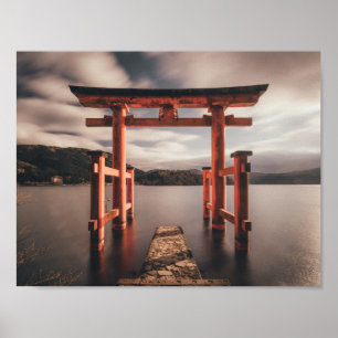Japanische Gate Wall Art Poster