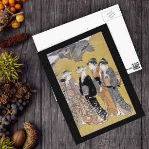 Japanische Geisha-Damen Postkarte