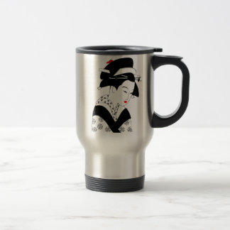 Japanische Geisha Reisebecher