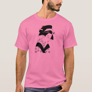 Japanische Geisha T-Shirt