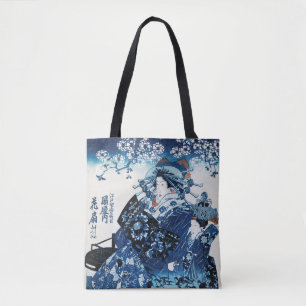 Japanische Geisya Frau, Kuniyoshi, Ukiyo-e