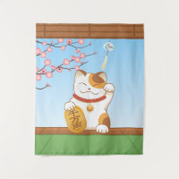 Japanische glückliche Kaliko-Katze, Maneki Neko