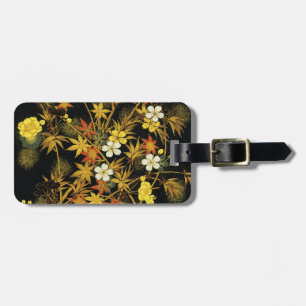 Japanische Herbstblätter Antique Botanical Gepäckanhänger