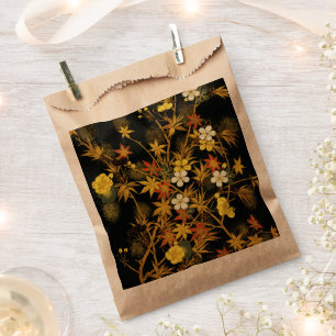 Japanische Herbstblätter Antique Botanical Geschenktütchen