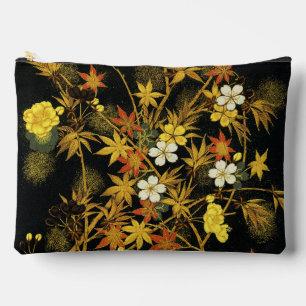 Japanische Herbstblätter Antique Botanical Zubehörtasche