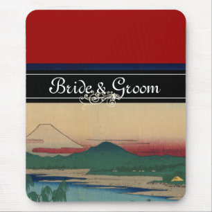 Japanische Hochzeits Einladungen Der Tama-Fluss Mousepad