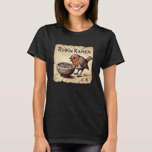 Japanische Höhlenkunst Noodles Lover Wildlife Robi T-Shirt