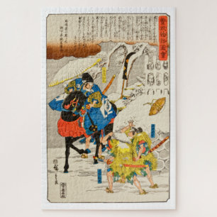 Japanische Holzschnittkunst Utagawa Hiroshige 1840 Puzzle