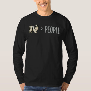 Japanische Hunde sind größer als Menschen T-Shirt