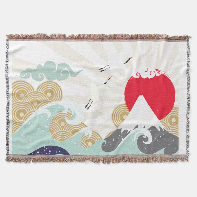 japanische Illustration Decke (Vorderseite)