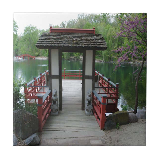 Japanische Inspiration Fliese (Vorderseite)