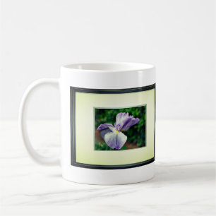 Japanische Iris-Blume Kaffeetasse