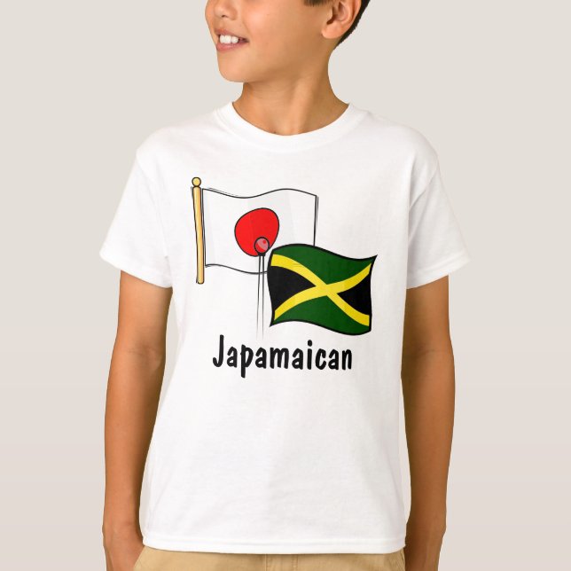 japanische jamaikanische T - Shirt (Vorderseite)