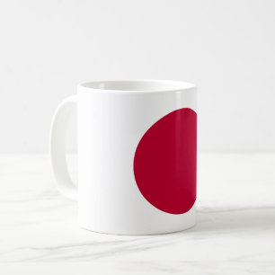 Japanische (japanische) Flagge Kaffeetasse