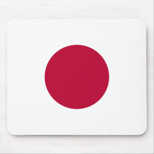 Japanische (japanische) Flagge Mousepad