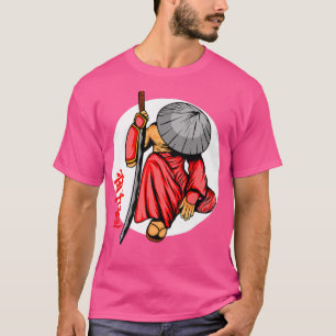 Japanische Kampfkunst Samurai Vintag Anime Manga T-Shirt