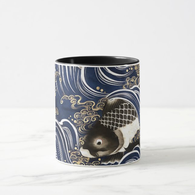 Japanische Karpfen-Tasse Tasse (Zentrum)