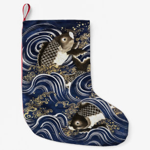 Japanische Karpfen Weihnachts-Strumpf Kleiner Weihnachtsstrumpf