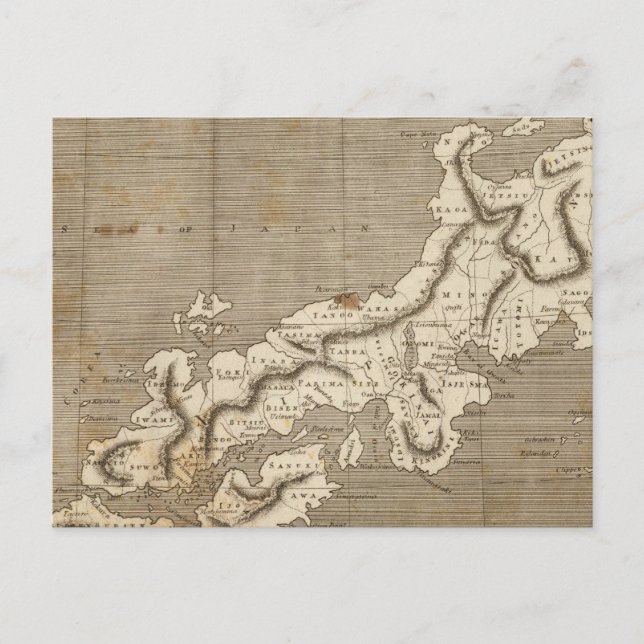 Japanische Karte von Arrowsmith (Vorderseite)