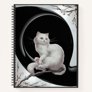 Japanische Katze im ukio-Stil Notizbuch