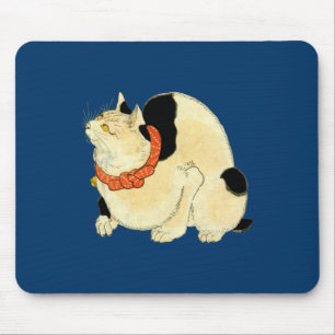 Japanische Katze, Kuniyoshi, Ukiyo-e Mousepad