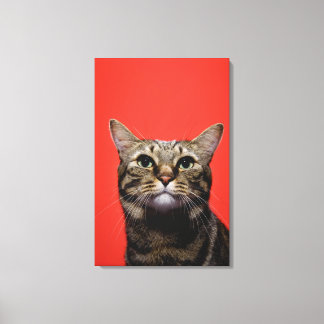 Japanische Katze nach oben Leinwanddruck
