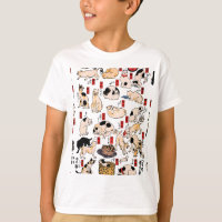 Japanische Katzen Ukiyo-e Funny kitty