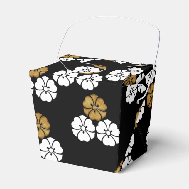 Japanische Kimono Fabric stilisierte die Gevor Box Geschenkschachtel (Vorderseite)
