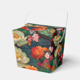 Japanische Kimono Fabric stilisierte die Gevor Box Geschenkschachtel