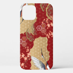 Japanische Kimono-Kirschblüten Case-Mate iPhone Hülle