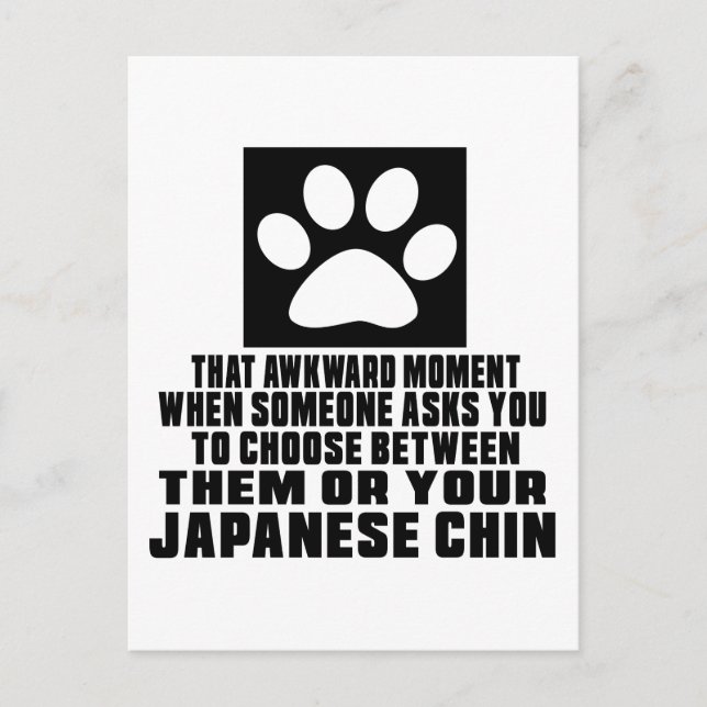 JAPANISCHE KINDER. AWKWARD DESIGNS POSTKARTE (Vorderseite)