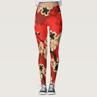 Japanische Kirchenzweig: Stilvoll Leggings