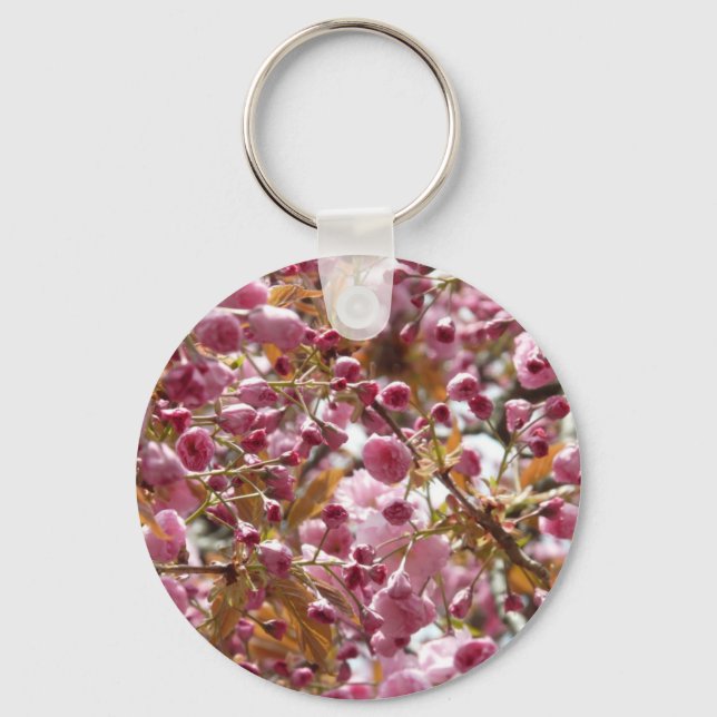 Japanische Kirschbaume Schlüsselanhänger (Vorderseite)