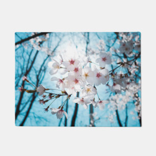 Japanische Kirschblüte Asiens Fußmatte