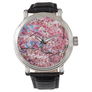 Japanische Kirschblüten Armbanduhr