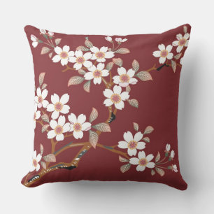 Japanische Kirschblüten Kissen