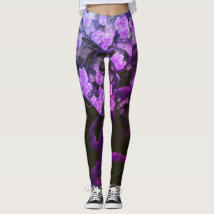 Japanische Kirschblüten Paar Maßgeschneiderte Mode Leggings
