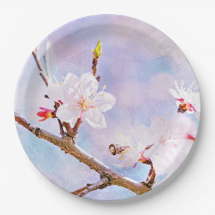 Japanische Kirsche - Sakura in Bloom Pappteller