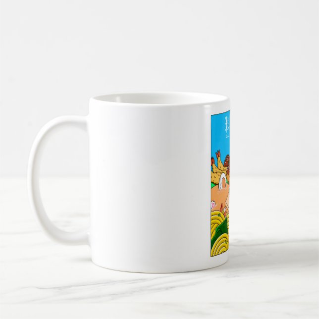 Japanische Kochreise Kaffeetasse (Links)