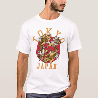 Japanische Koi-Fische Tokio T-Shirt