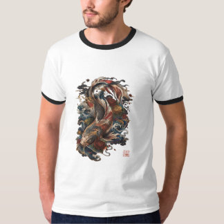 Japanische Koi-Fische | Traditionelle japanische T T-Shirt