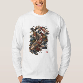 Japanische Koi-Fische | Traditionelle japanische T T-Shirt