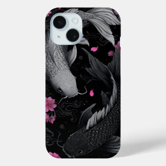 Japanische Koi Fish Dunkle Mode Case-Mate iPhone Hülle