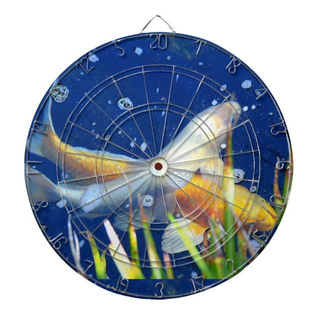 Japanische Koi-Teich-Dartboard Dartscheibe (vorne)