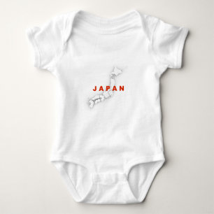 Japanische Kontur Baby Strampler