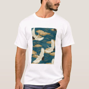 Japanische Kräne T-Shirt