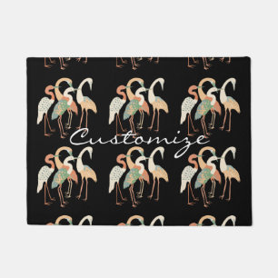 Japanische Krane Thunder_Cove Doormat Fußmatte