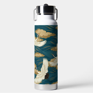 Japanische Kraniche Trinkflasche