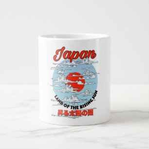 Japanische Kranvögel Riesenkaffee-Tasse Jumbo-Tasse
