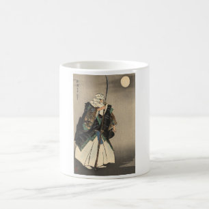 Japanische Kriegers-Malerei. Circa 1922 Tasse